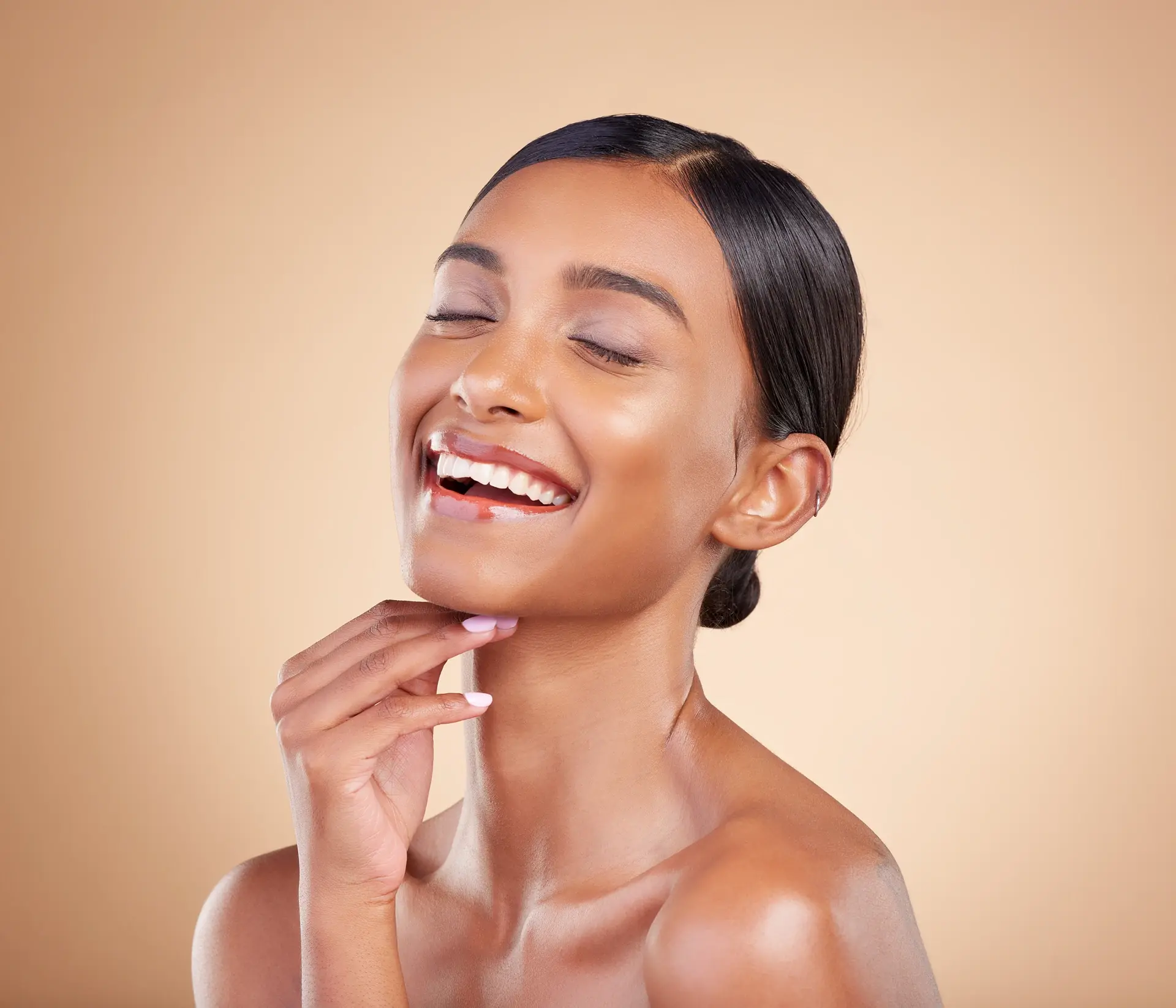 Radiant skin portrait at Kismet Aesthetics